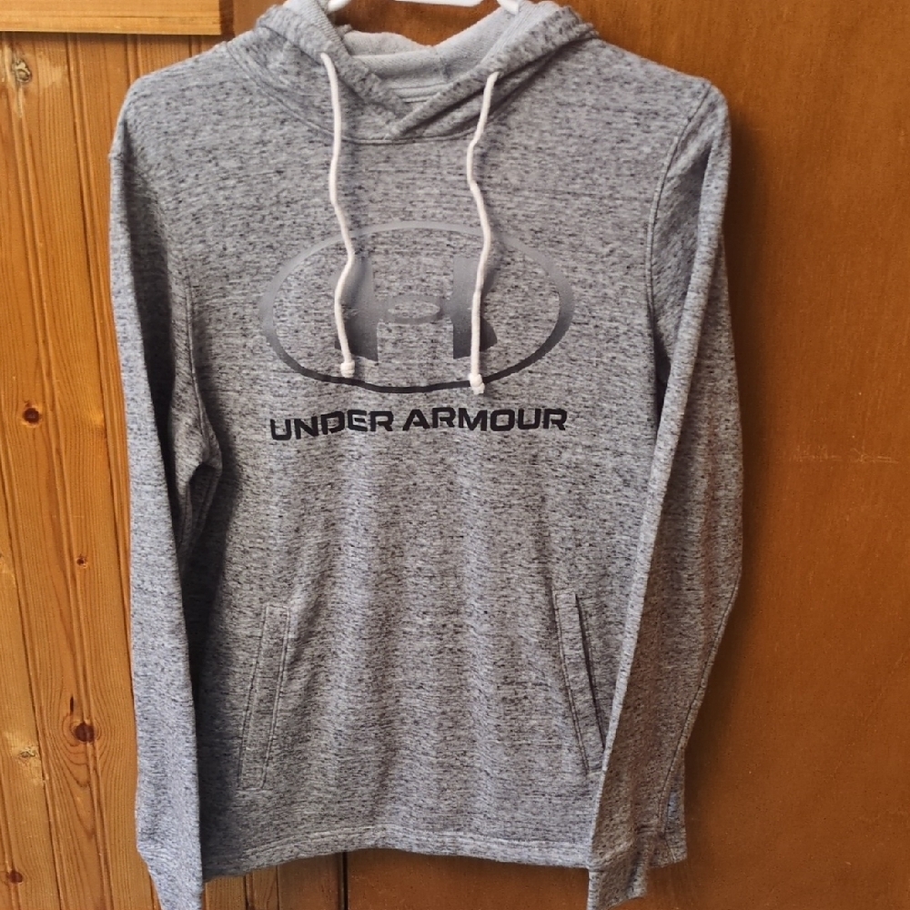 Under Armour Heather Gray Pullover Hoodie